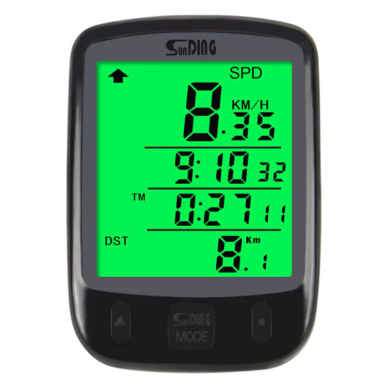 Bike Bicycle Speedometer Cycle Digital Odometer Computer Waterproof LCD Wireless