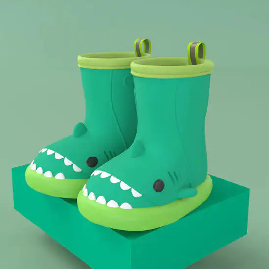 comfysharks™ kids rain boots