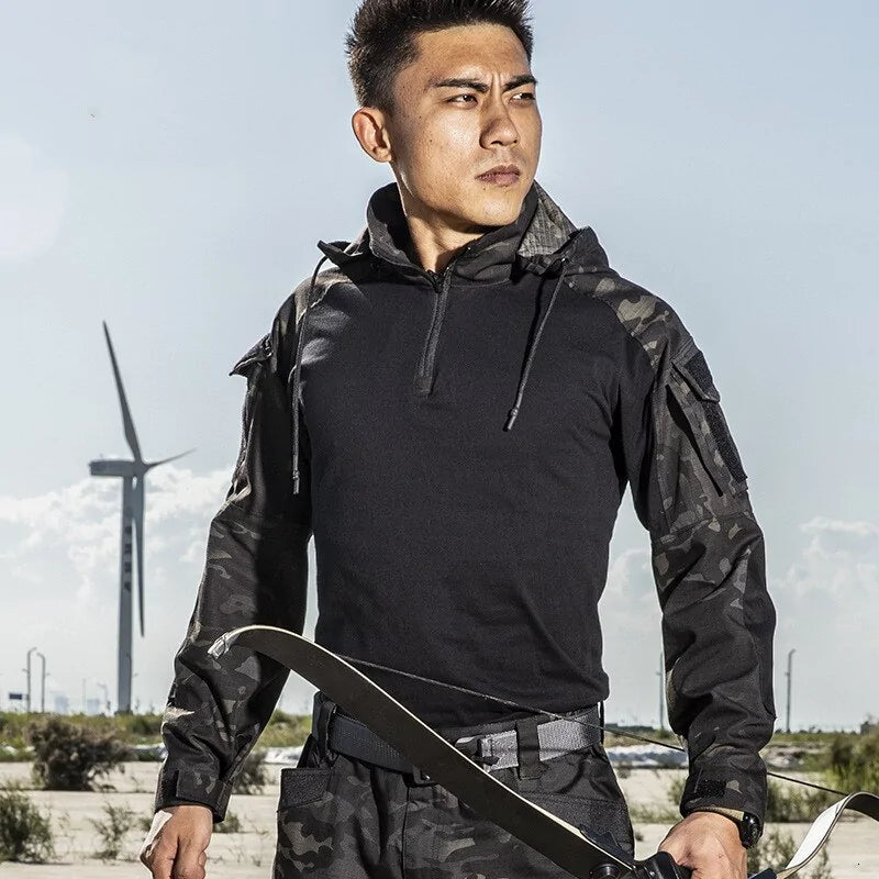 Hooded Tactical Shirt