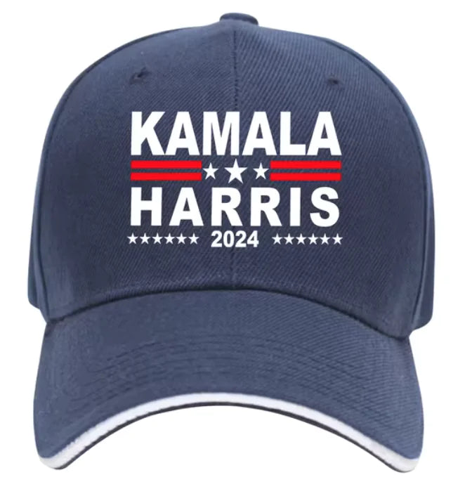 Kamala Harris Baseball Cap - Unisex, Breathable, Adjustable Fashion Hat for Hiking, Fishing, and Everyday Wear