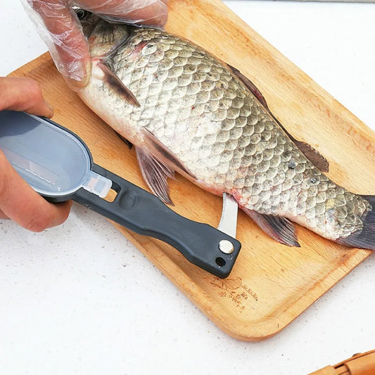 Fish Skin Brush Fast Remove Fish Scale Scraper